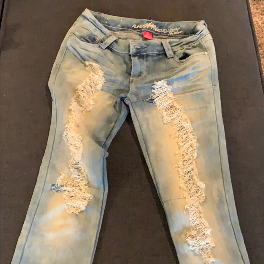 Ripped jeans